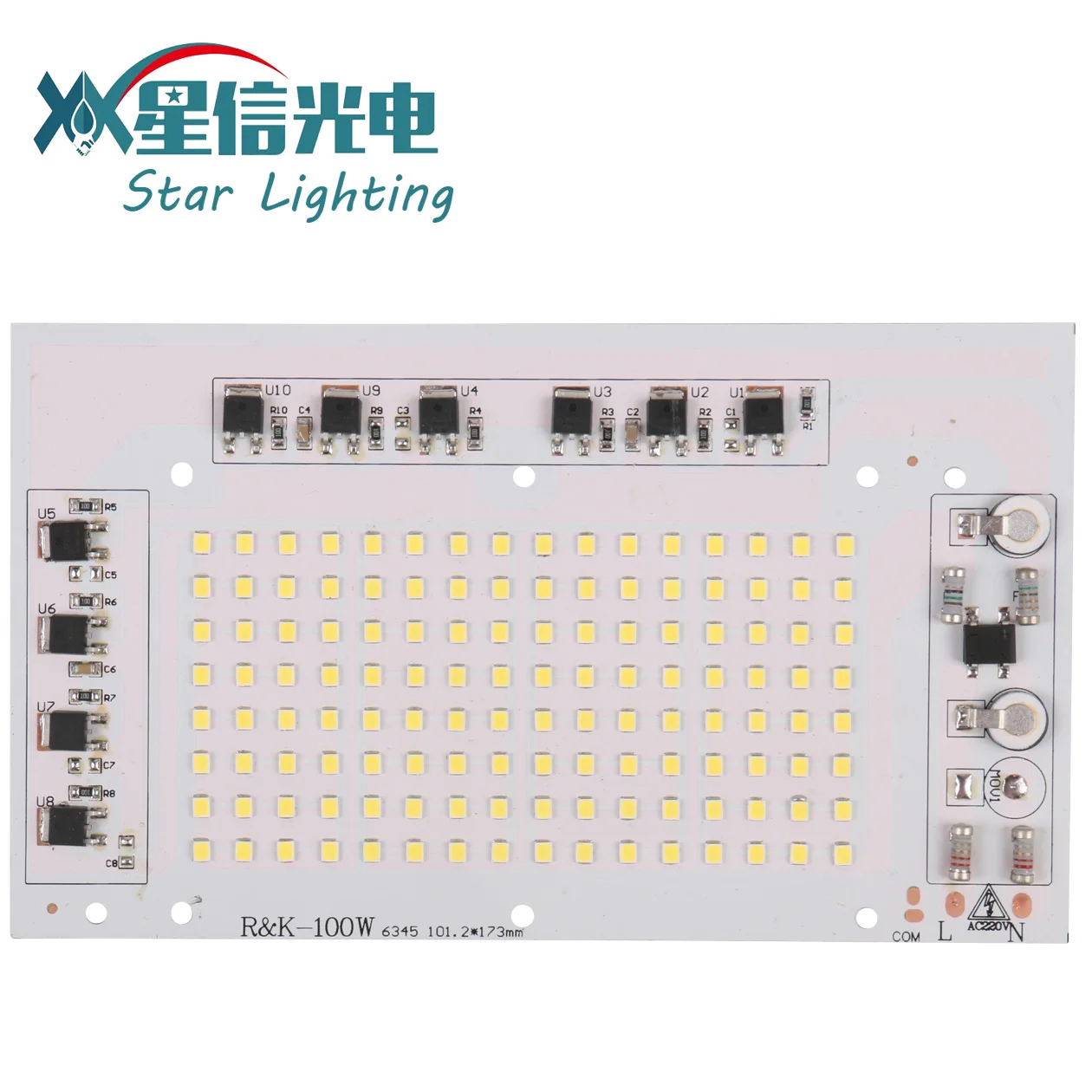 High lumen good quality cheap price EMC EMI 5KV Surge 100W Flood light AC DOB MCPCB LED