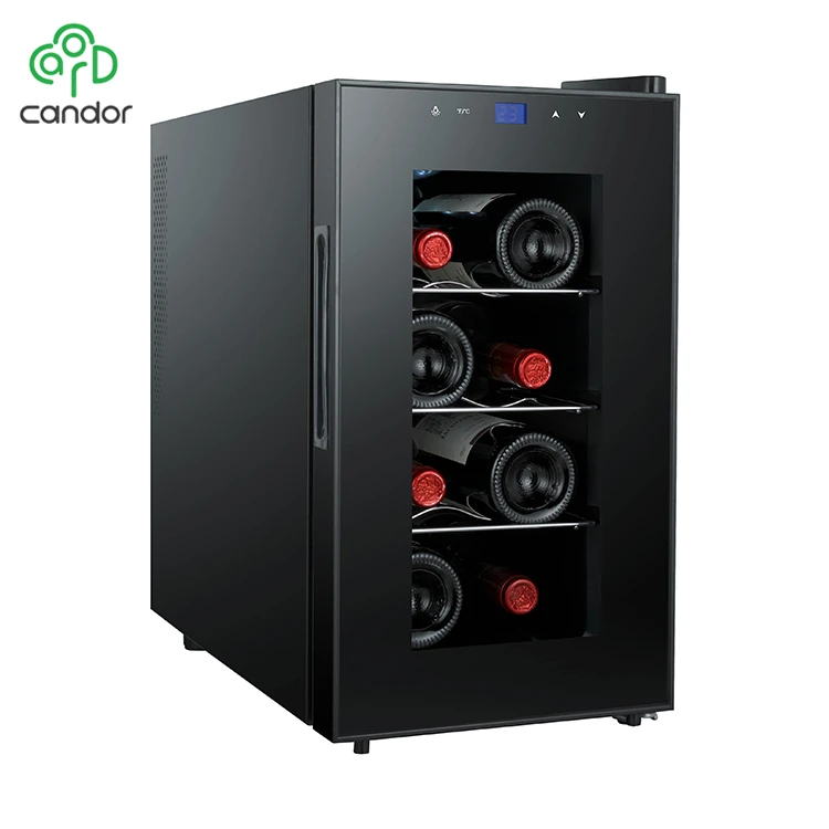 Candor Custom Semiconductor Electric Refrigerator 8 Bottles Wine Cooler