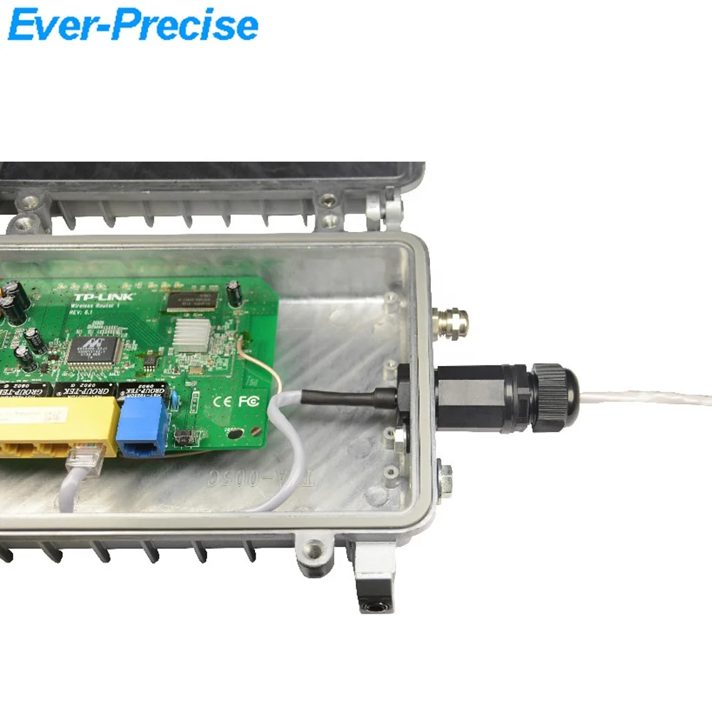 M22 Rj45 Gland Waterproof Rj45 Connector With Pigtail Cable