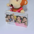APEX 3"*5" Desktop Children's Photo Frames Acrylic Frameless Photo Frame Display With Gift Box Package