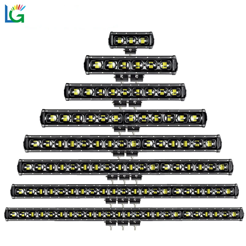 New 6D 9D Single Row 4WD Barra 4x4 Car Offroad Truck LED Light Bar