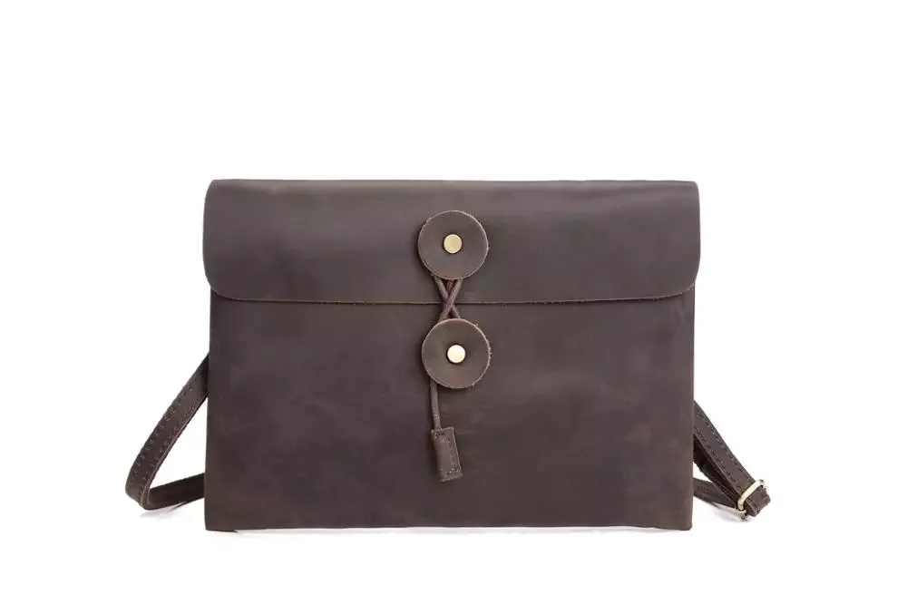 men's canvas shoulder messenger bag