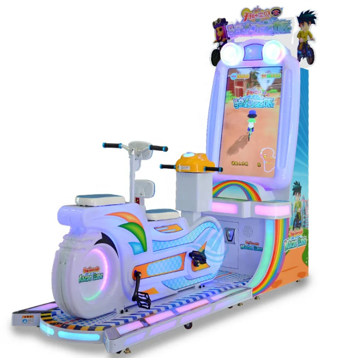 Amusement Coin Operated Magic Ride Sport Ticket Redemption Game Machine ...