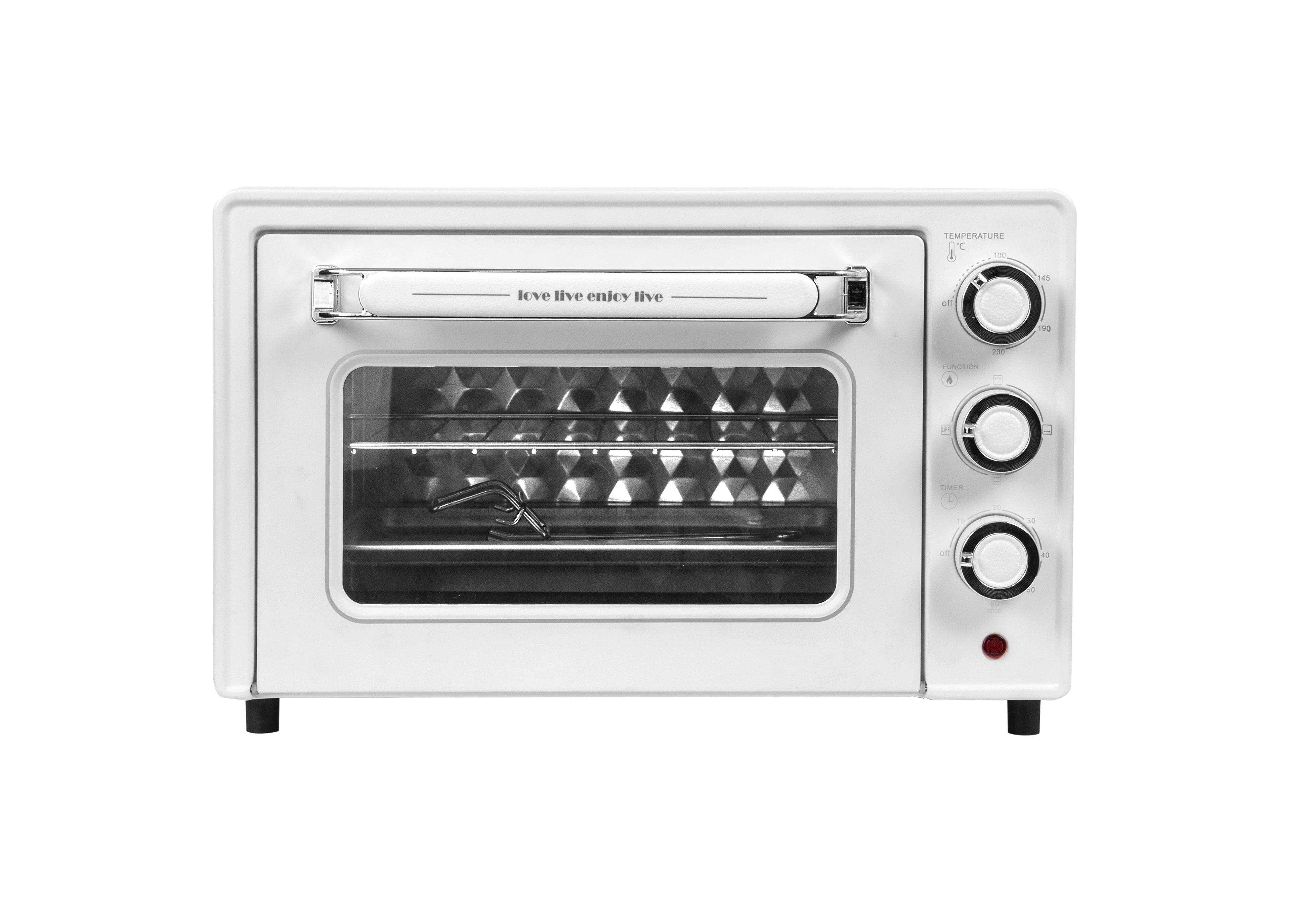 1400瓦可编程台面烤箱家用电动油炸功能多功能户外用荷兰风格