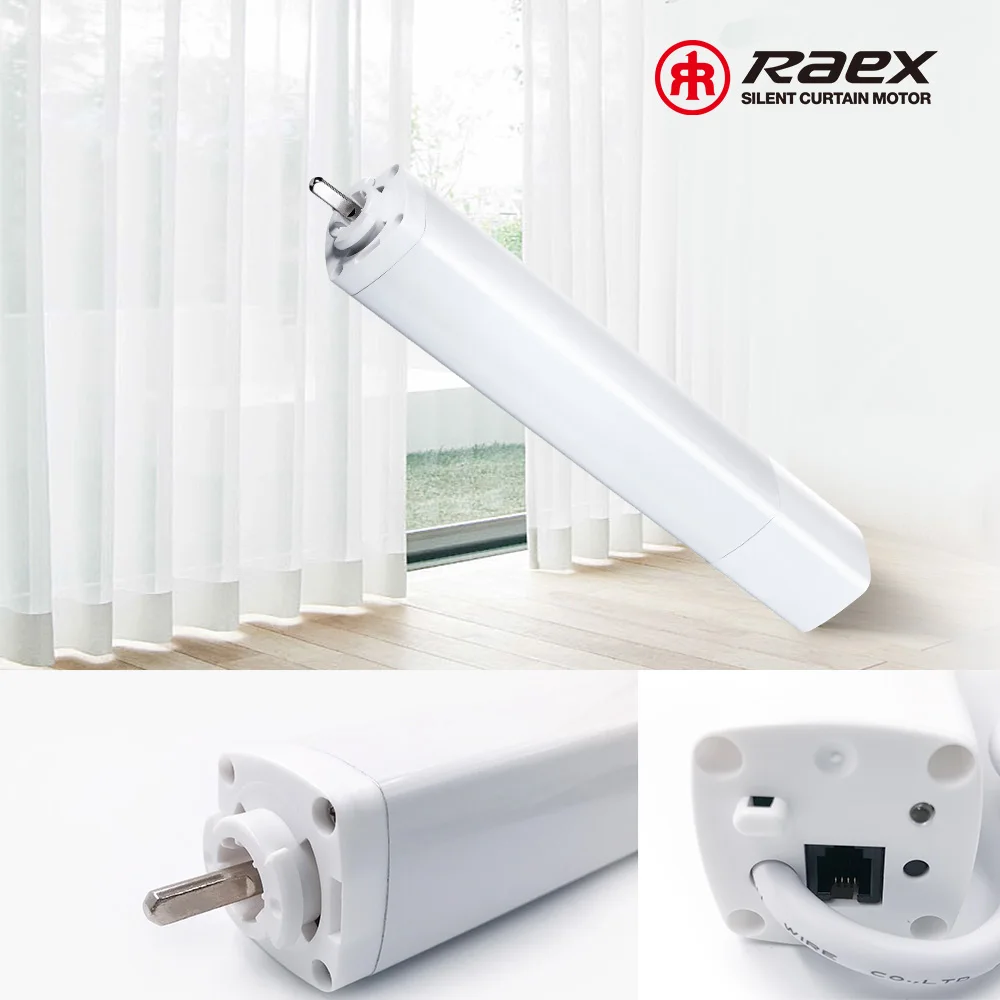 Electric Motor Control Zigbee Remote Stage Motorized Curtain Rail - ANKUX.COM