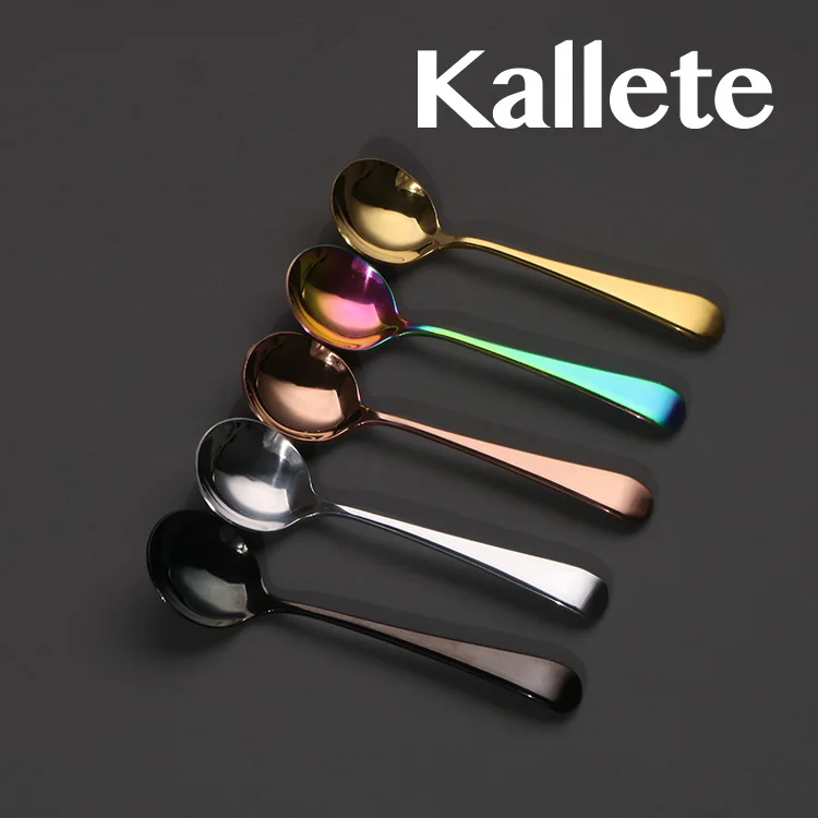 Kallete Stainless Steel Spoon Set,Tea Coffee Spoon Hotel Restaurant