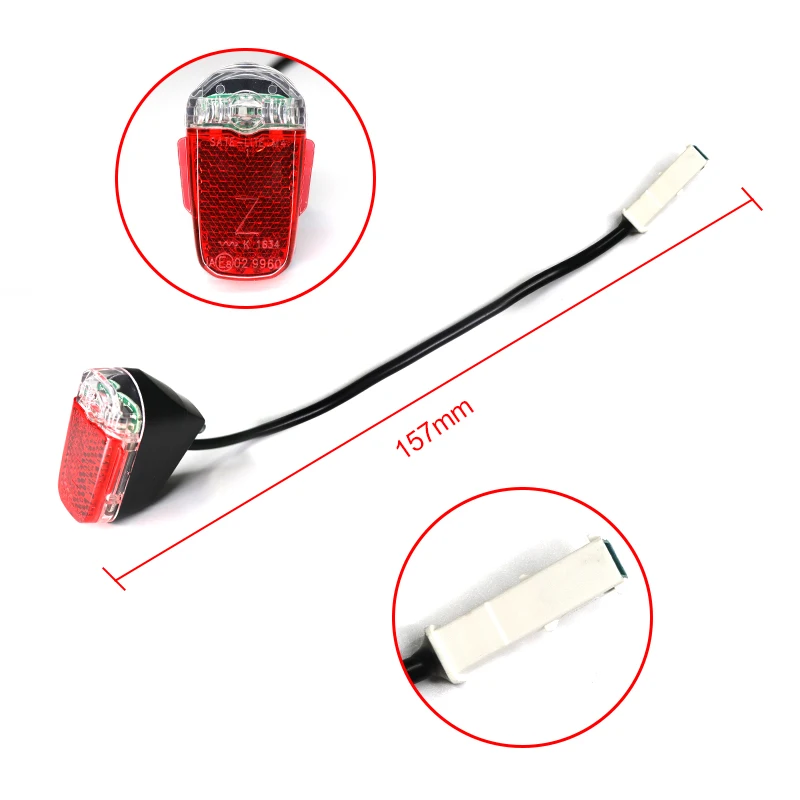 Superbsail Replacement Rear Taillight For MAX G30D skateboard  Rear Light Kit Lamp For Sharing Electric Scooter Part manufacture