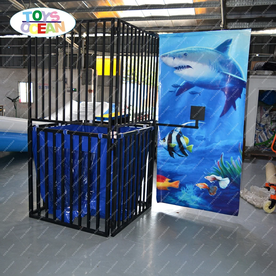 Adult Water Splash Games - Dunk Tank Dunking Machine Booth
