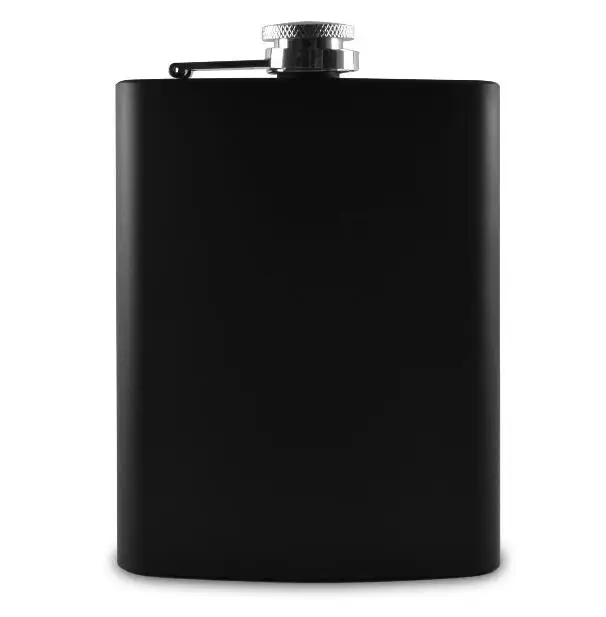 Leather Stainless Steel Hip Flask Set Whiskey Flagon With Funnel Cups