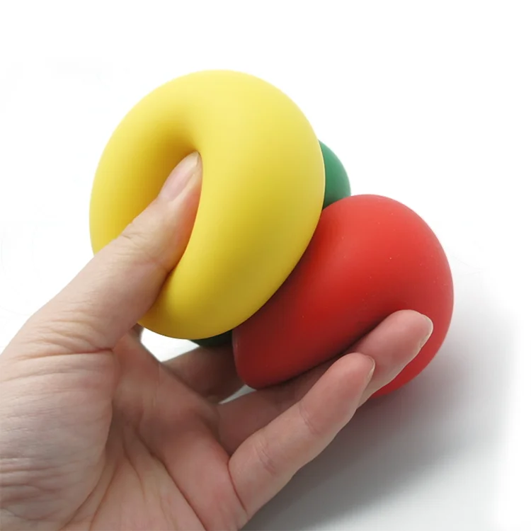New Design Soft Rubber Stress Relief Squeeze Vent Ball Stress Ball