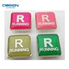 Fashion square four-color optional unique decorative metal rivets for clothing