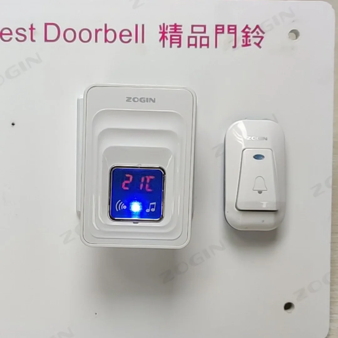 China Hot Sell Rohs Barking Dog Wireless Doorbell 2 Sided Tape Buy