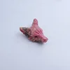 Rhodonite Gemstone Natural Pendant Beads Handmade Carving Unique Construction 49x39x20mm 54g
