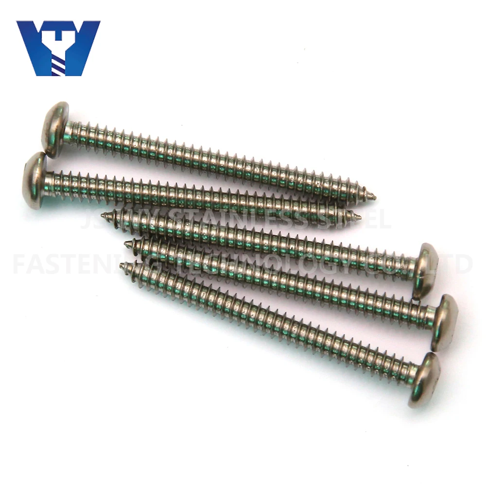 A2 SUS304 Hex Socket Drive Button Head Allen Self Tapping Screw Wood ...