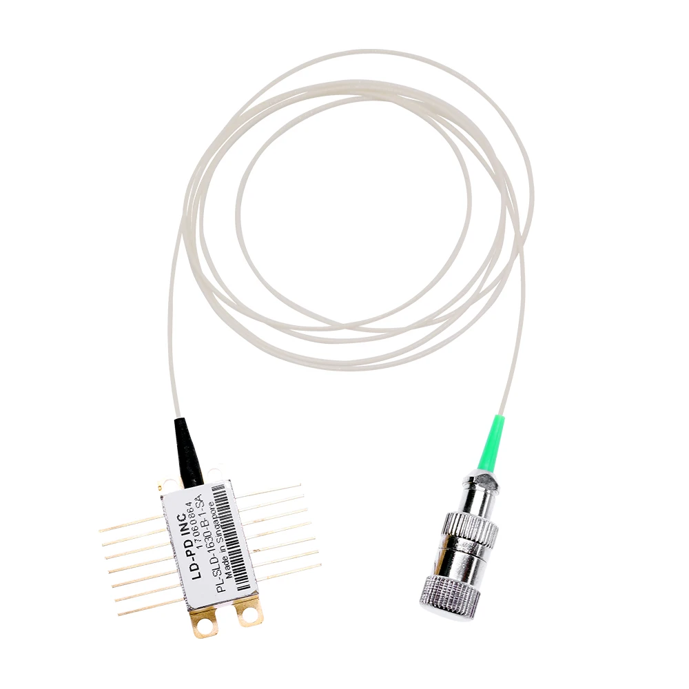 Production of 1630nm super light emitting diode laser diode