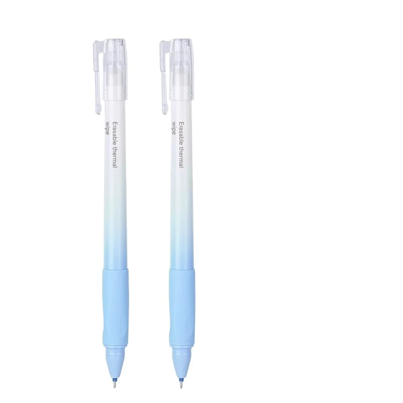 Deli A660 Blue 2pack Erasable Gel Pen For 3rd Grade Primary School