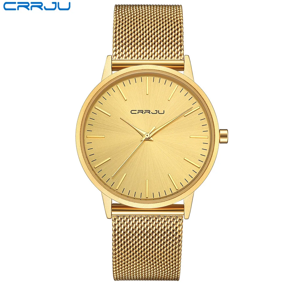 Gold slim. Наручные часы CRRJU. Часы женские наручные CRRJU. Золотые часы супертонкие. Часы CRRJU 2150 crrju2150 цена.