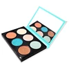 2019 High pigment 6 color eye shadow palette factory price for your selection with no brand with private label