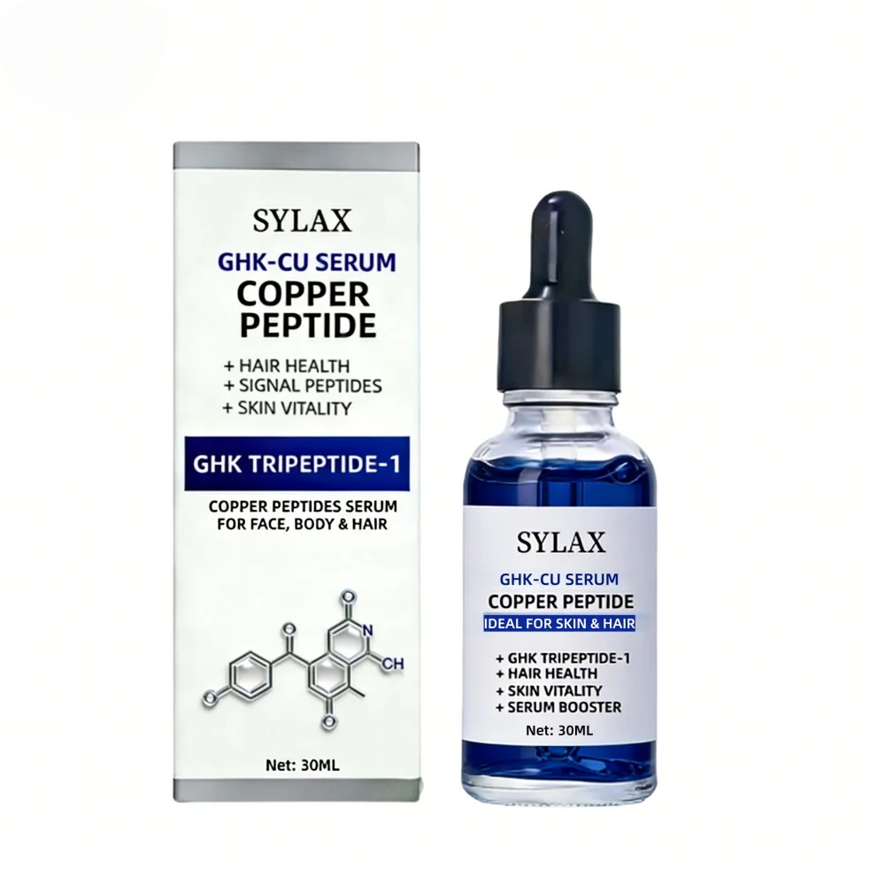 best ghk-cu peptide serum GHK CU Copper Peptide Serum 1% Blue Liquid