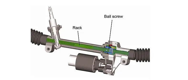 Transmission Ball Screw Pair For Rack Electric Power Steering - Buy ...