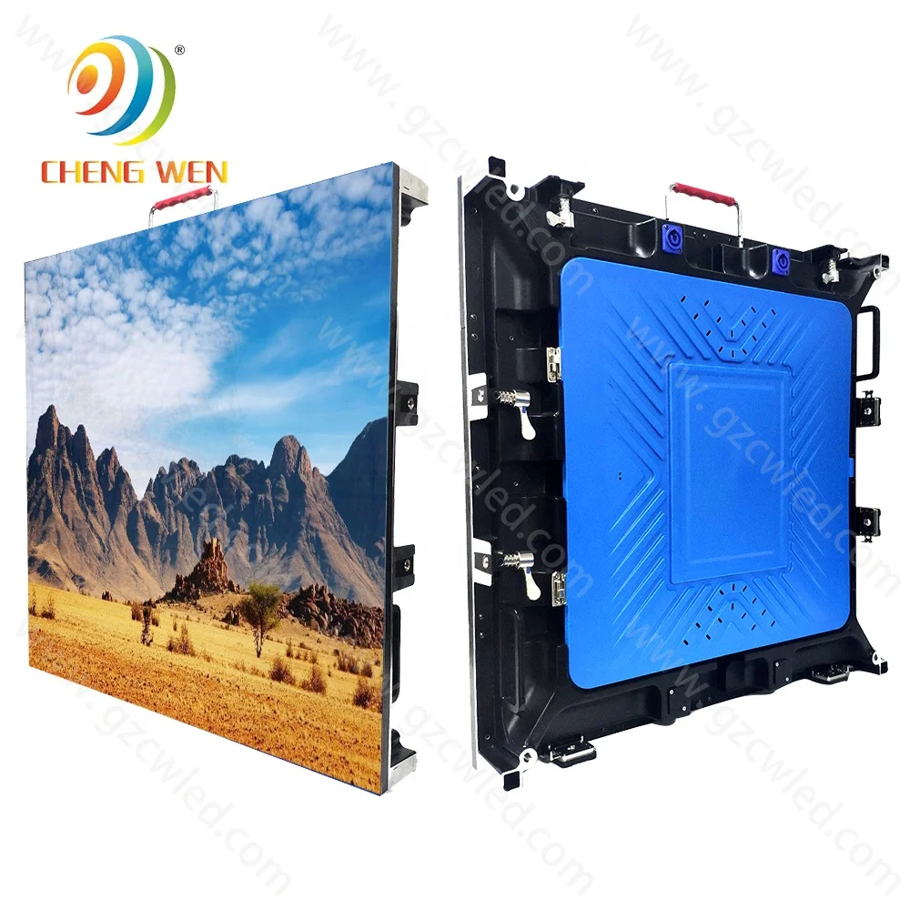 High Quality Full Color Hd Led Display Screen P4 Indoor Die Cast
