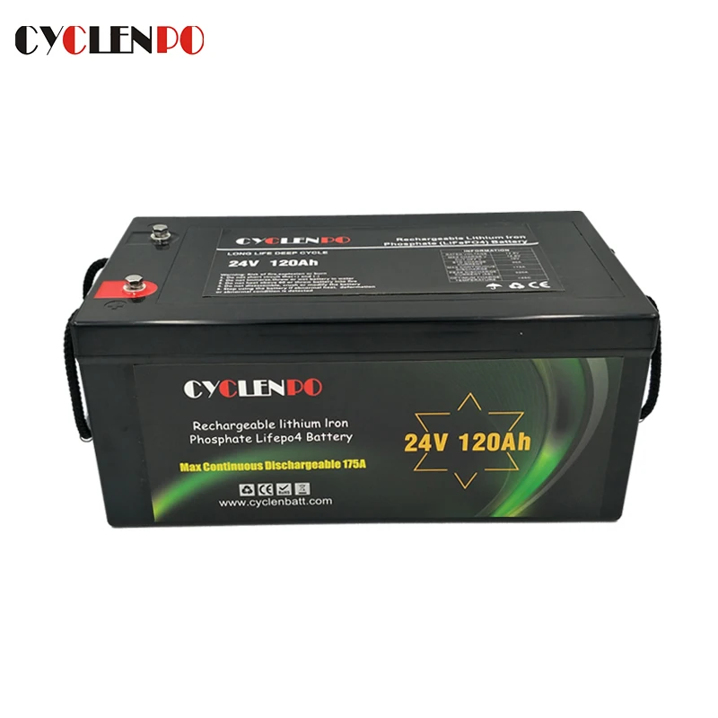 Deep Cycle Lifepo4 Batterie 24v 120ah Lithium Ion Battery For Power And ...