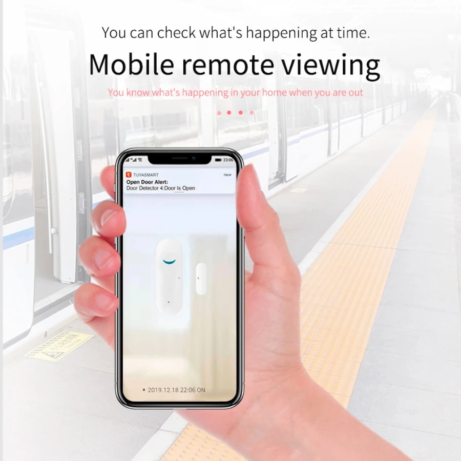 HiYi China manufacture hot sale zigbee 433 Hz remote check Window and Door Alarm - ANKUX.COM