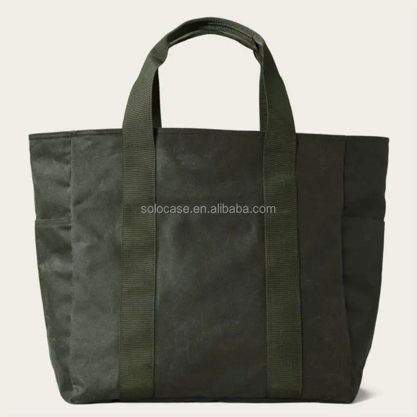 Waterproof Waxed Canvas Shoulder Tote