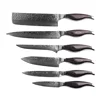high carbon hammered 67 layers damascus chef kitchen knife set