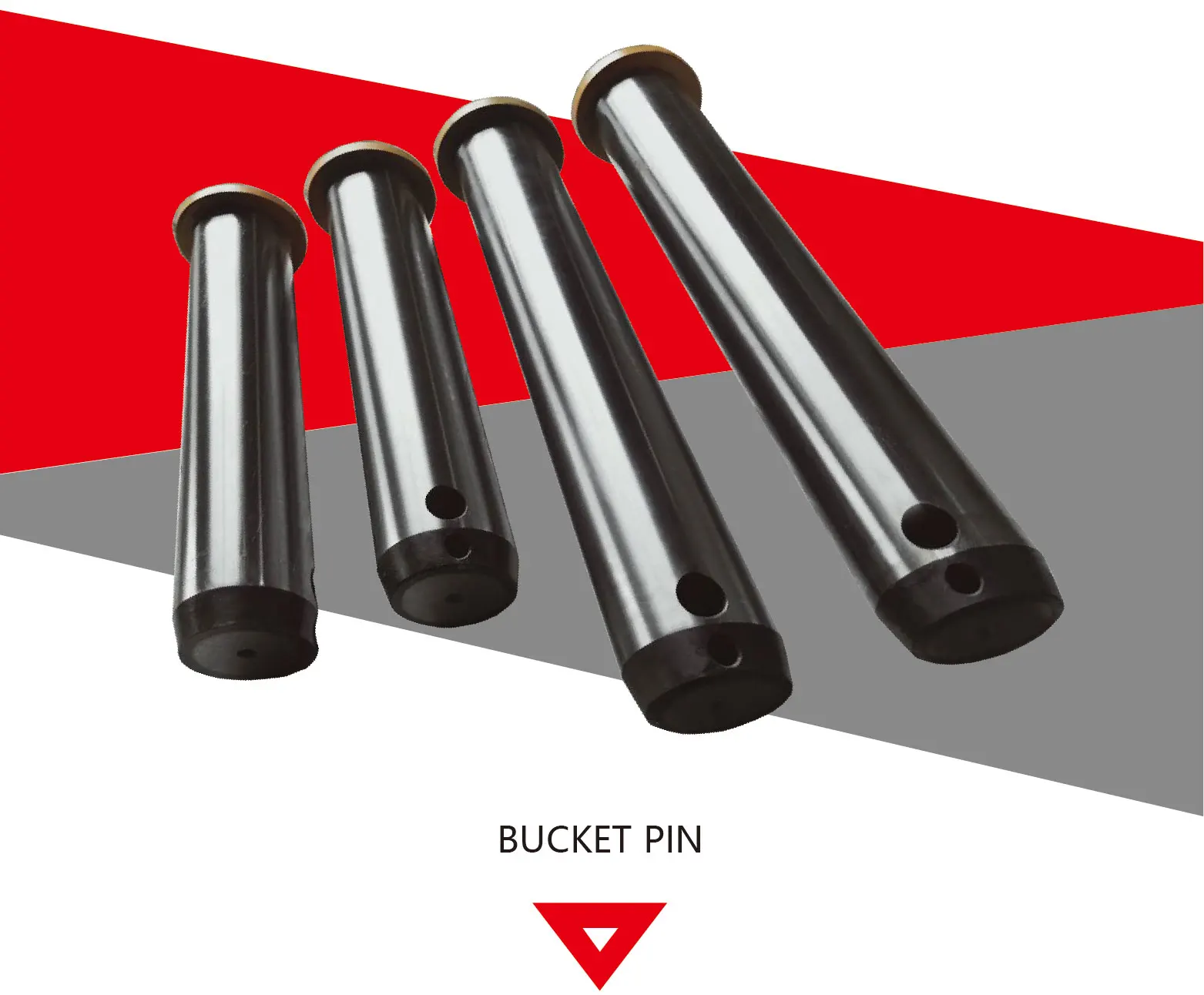 Greasing Excavator Bucket Pins Construction Machine Pins And Bushes