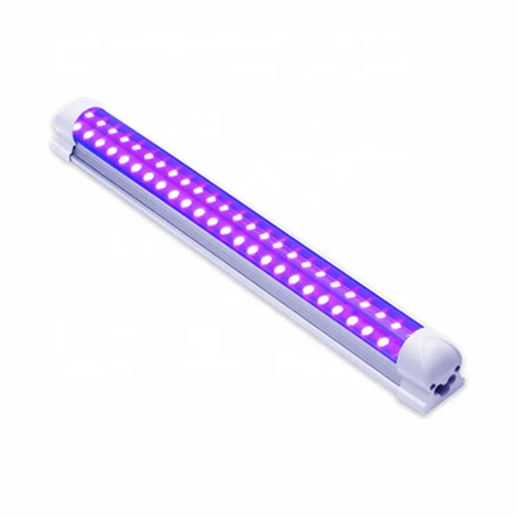 2020 Best Price UVA UVB UVC Light 275nm 365nm 395nm LED UV Tube Lighting 2ft 600mm 10W T8 UV Lamp