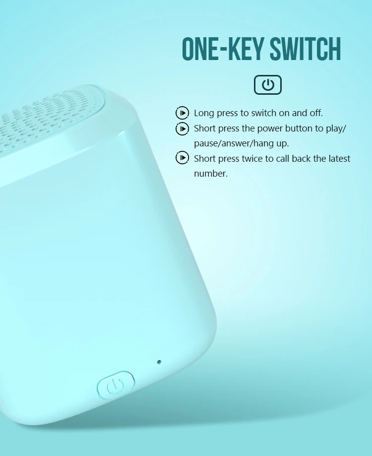 New Product Mini Portable Music Player Wireless Usb Handfree Stereo Bluetooths Speaker For Outdoor/Party - ANKUX.COM