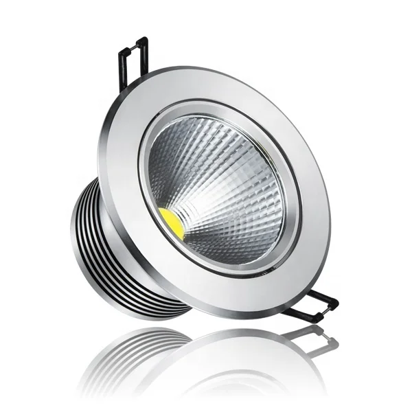 Hot sale! High quality best price slim white round ceiling COB surface mounted LED down light 12W with 155 mm hole size