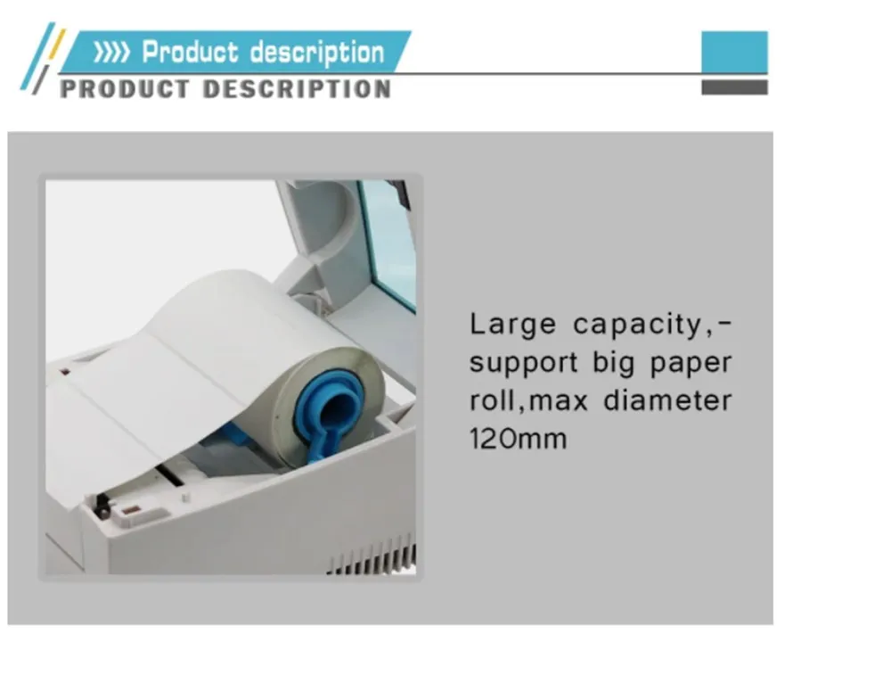 Fast Dispatch Thermal Label Printer 4x6 High Quality Jpcc410 Direct