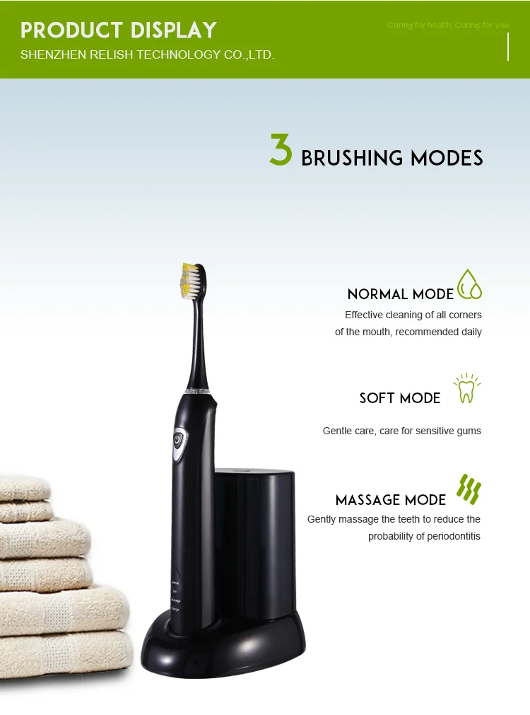 Rechargeable Sonic Toothbrush Sonic Vibration Toothbrush