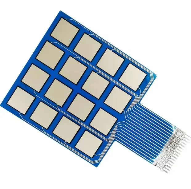 Fsr Array Flexible Membrane Array Pressure Sensor 4*4=16 Nodes Customizable FSR ...