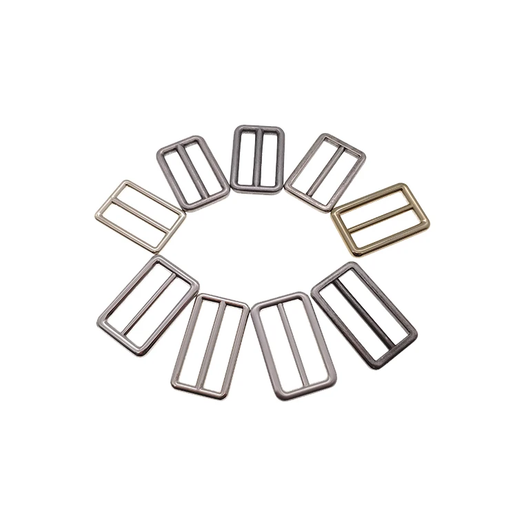 Strap Buckle Adjustable Metal Alloy Slide Buckle For Bag Backpack