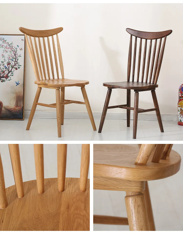 Wholesale Restaurant Chairs Armrest Chair Solid Wood Arm Wooden Restaurant Chairs