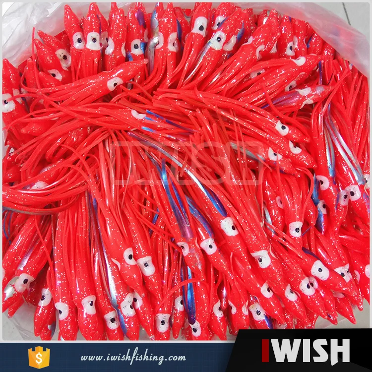 Usa Market Fishing Lure Molds Soft Skirts Lures Plastic Squid