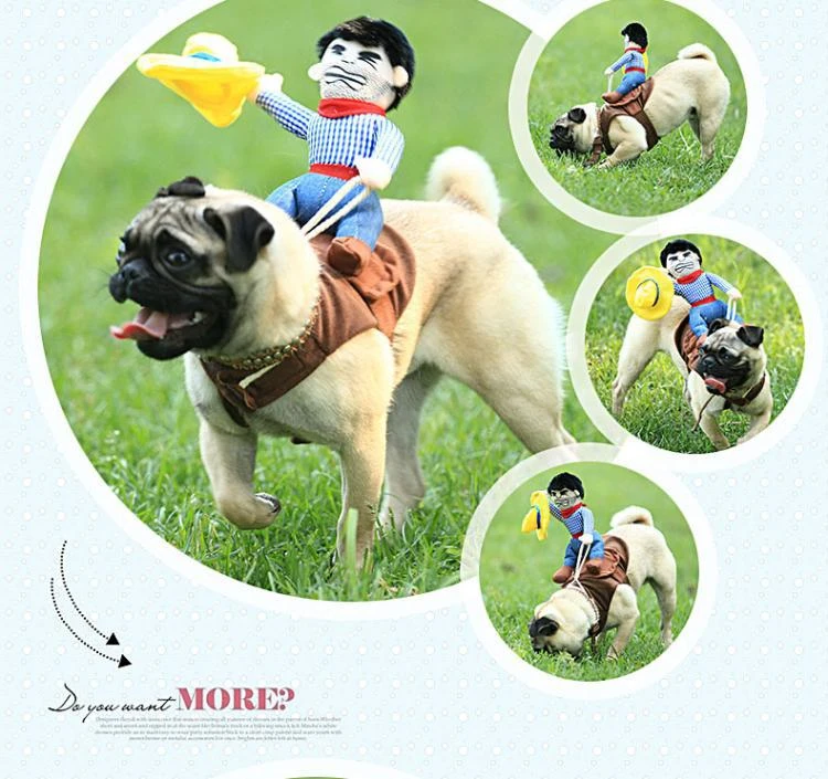 transfiguraci/ón de estilo vaquero para decoraci/ón de Halloween 1 disfraz de Halloween para mascotas disfraz de perro de vaquero para Halloween trajes de perro ropa de perro XL