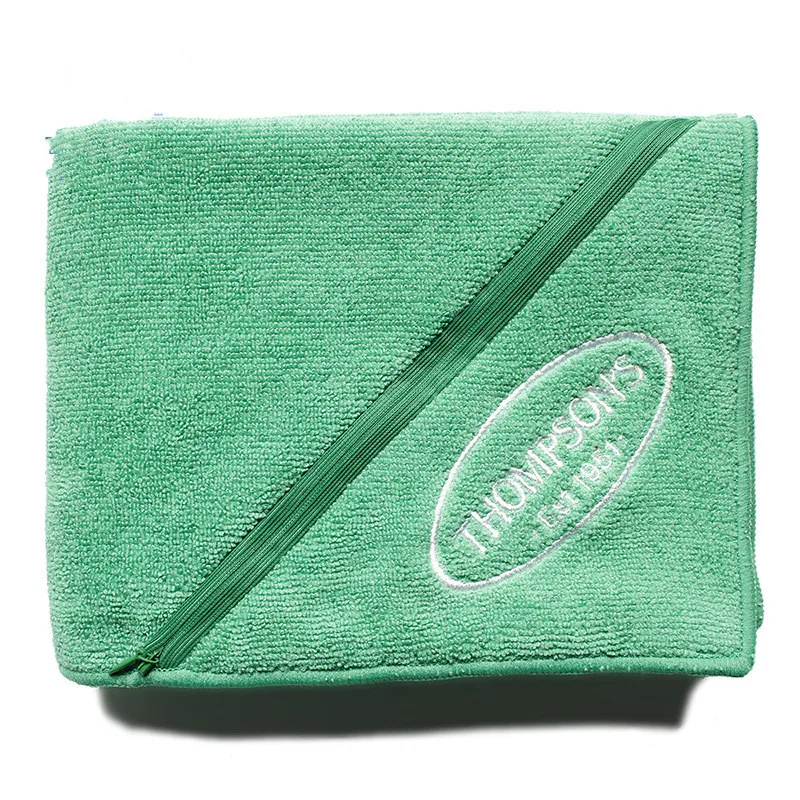 High Quality Microfiber Fitness Towel Sports Towel Gym Towel With Zip