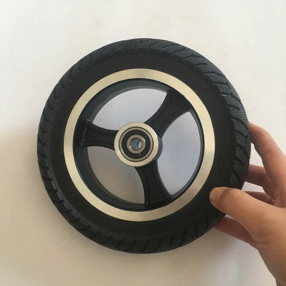 200x50 Solid Rad Zubehör Schwarz Scooter Solid Reifen Rad Neu Praktischer 