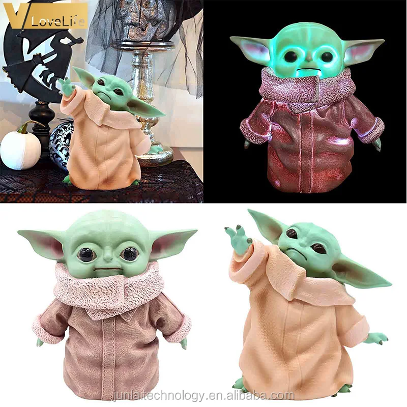 small yoda action figure