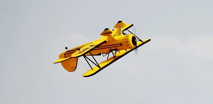 Electric Model Airplane Fixed Wing V2 1.27M Waco Ymf-5D Dy8952V2Rd Wingspan Remote Control Biplane supplier