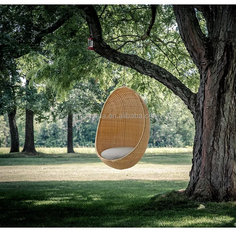 Rattan Açık Bahçe Salıncağı Yatak Sandalye,Halat