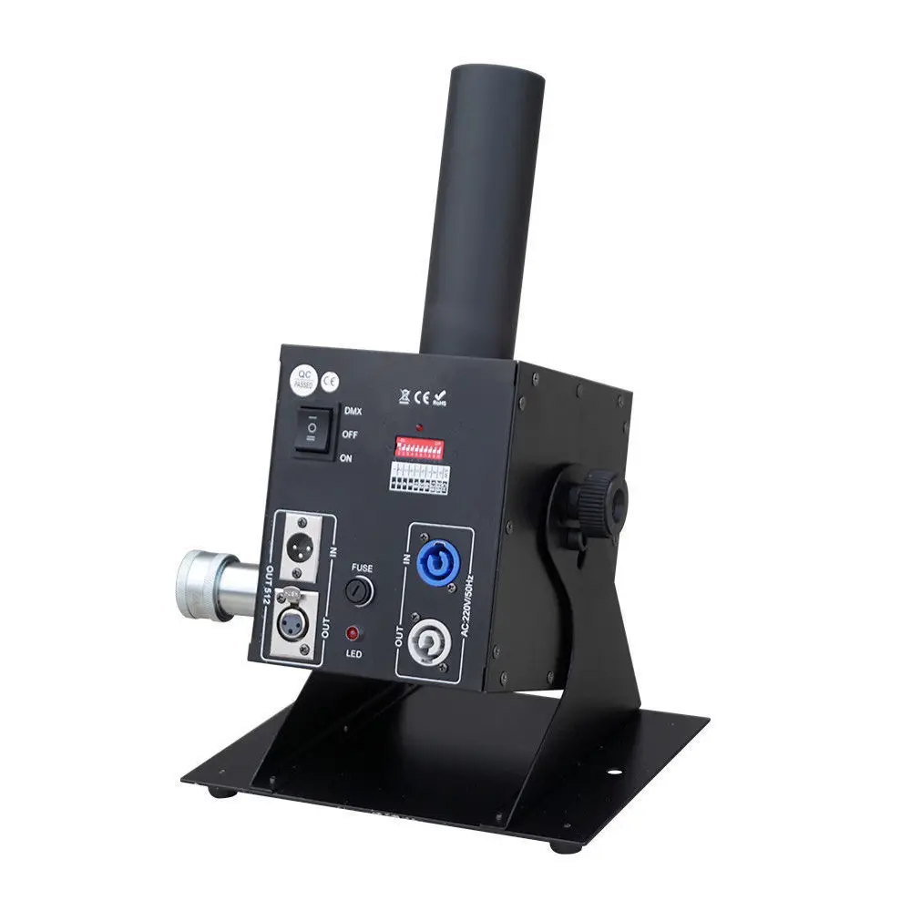 3 In1 Solenoid Valve Co2 Confetti Launcher Cannon Stage Confetti