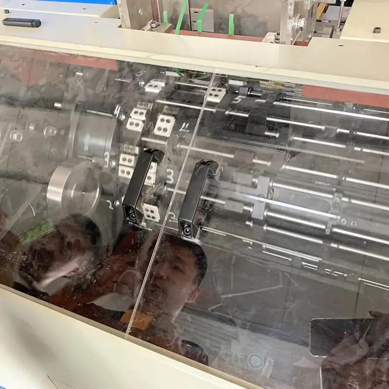 cnc pvc paper drinking tube pipe bending machine