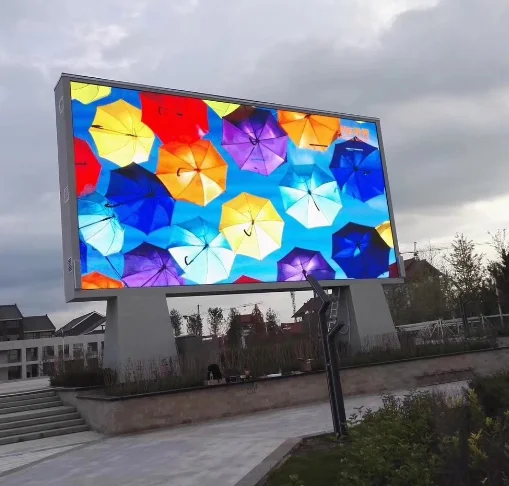 热卖户外全彩 p10 mbi5124ic 广告 led 显示屏