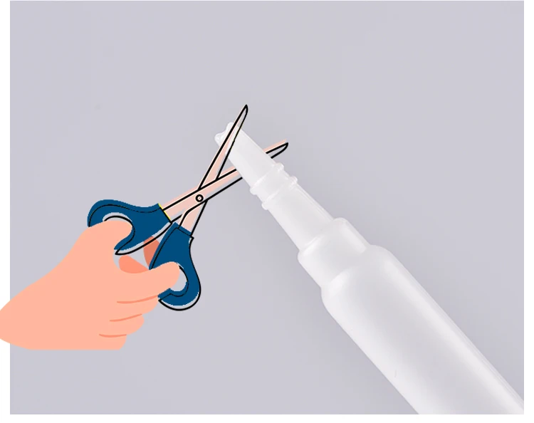 Elsg37 Empty 2ml Hdpe Plastic Super Glue Acrylic Adhesive Tube Buy