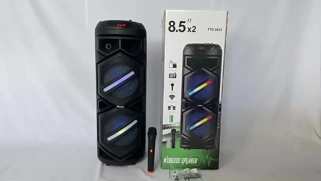 TTD-2813 Wireless Speaker Bluetooth - Portable Outdoor Party